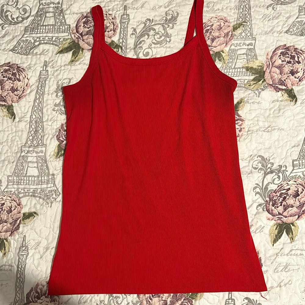 Large Red Tank Too